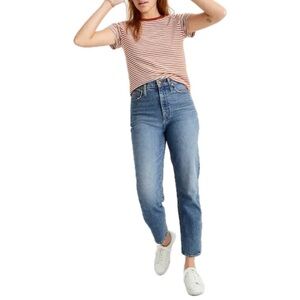 Madewell classic straight jean 27